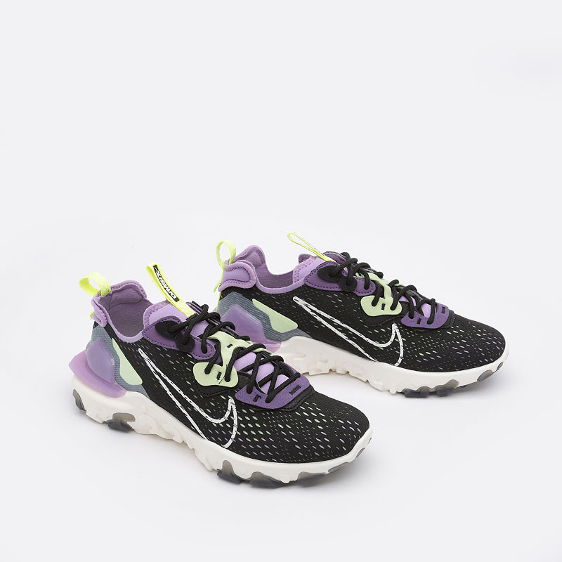 мужские черные кроссовки Nike React Vision CD4373-002 - цена, описание, фото 2
